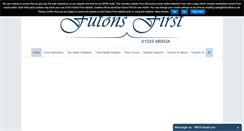 Desktop Screenshot of futonsfirst.co.uk